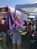 A balloon snail at the Harwich Cranberry Festival